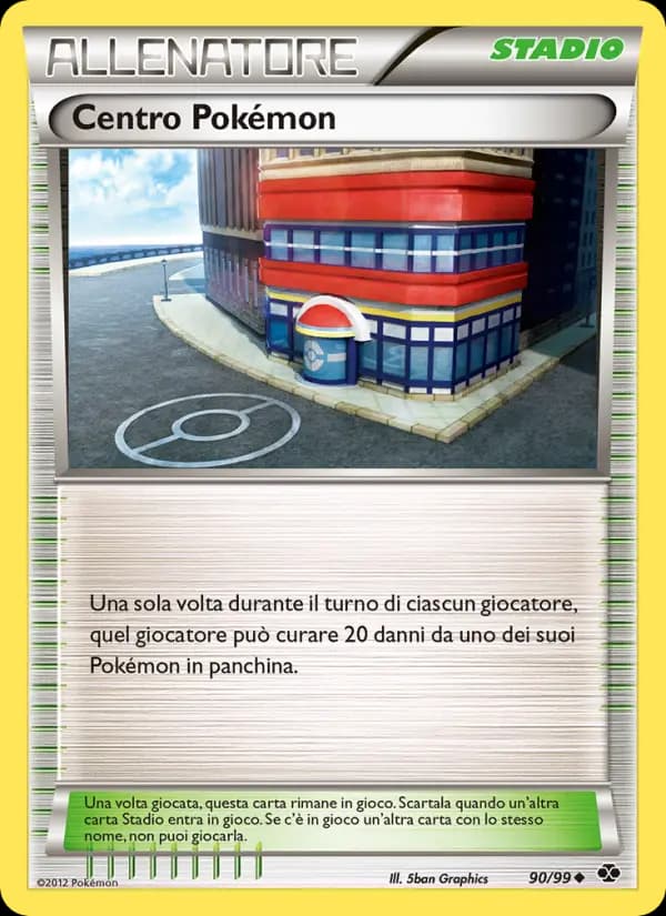 Carte Pokémon Centre Pokémon #90 — Destinées Futures