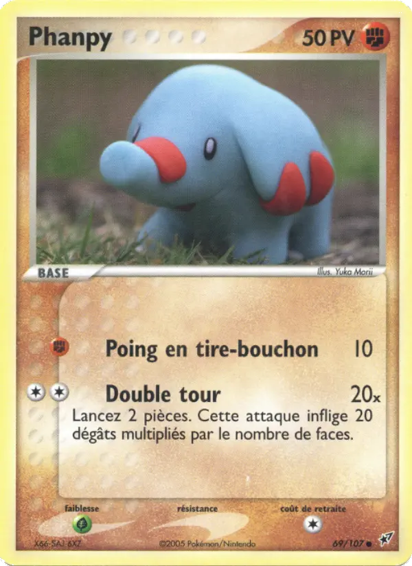 Carte Pokémon Phanpy #69 — Deoxys