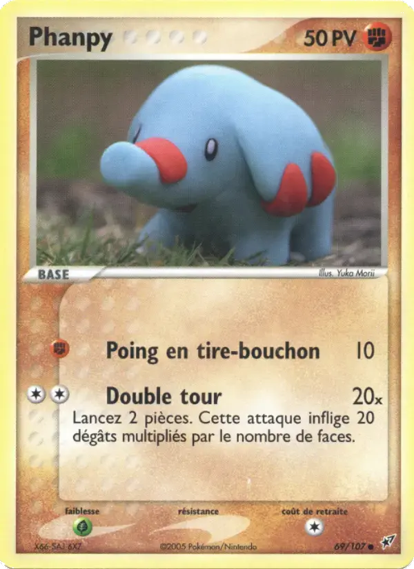 Carte Pokémon Phanpy #69 — Deoxys