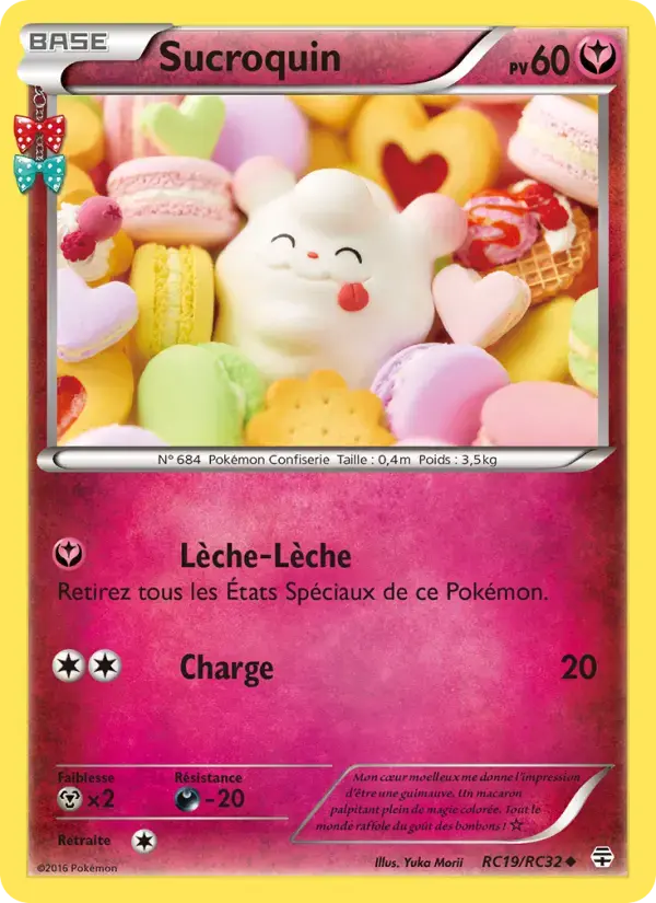 Carte Pokémon Sucroquin #RC19 — Générations