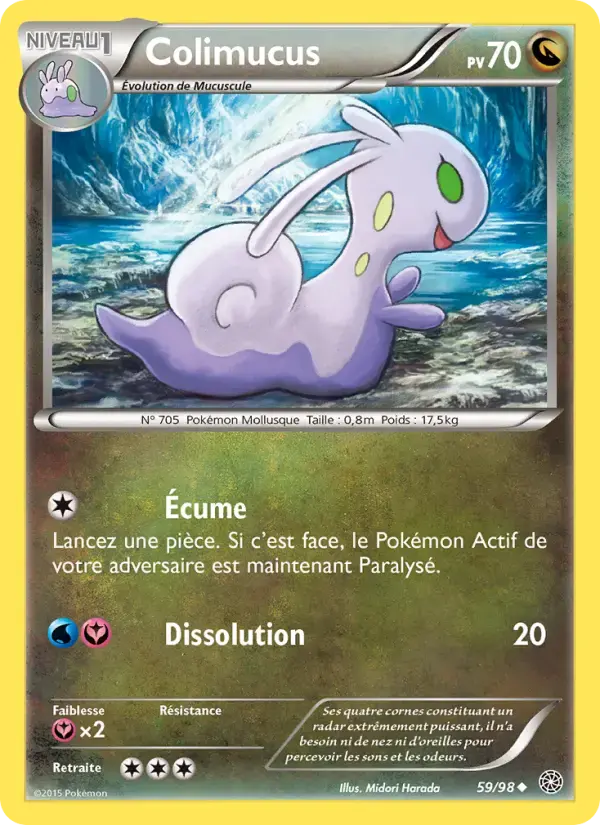 Carte Pokémon Colimucus #59 — Origines Antiques