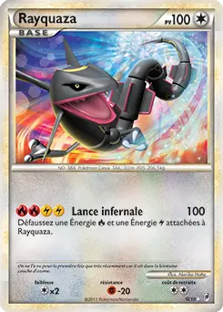 Carte Pokémon Rayquaza #105 — L'Appel des Légendes