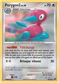 Carte Pokémon Porygon2 #49 — Duels au Sommet