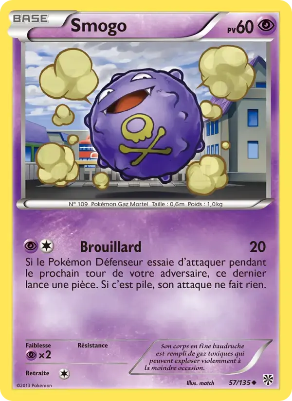 Carte Pokémon Smogo #57 — Tempête Plasma