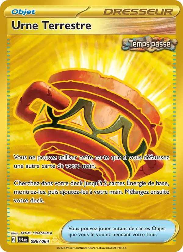 Carte Pokémon Urne Terrestre #096 — Fable Nébuleuse