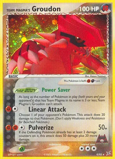 Team Magma's Groudon #9 — Team Magma vs Team Aqua