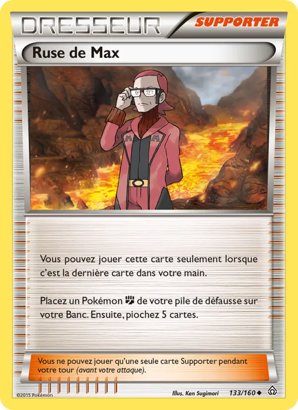 Carte Pokémon Ruse de Max #133 — Primo-Choc