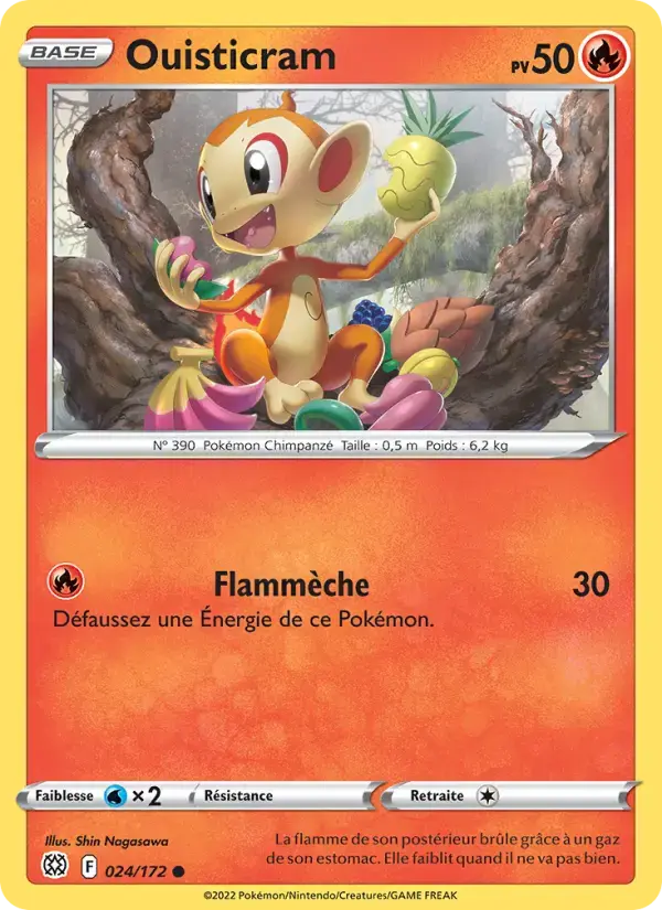 Carte Pokémon Ouisticram #024 — Stars Étincelantes