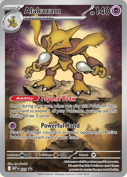 Alakazam #009 — Mega Evolution Promos