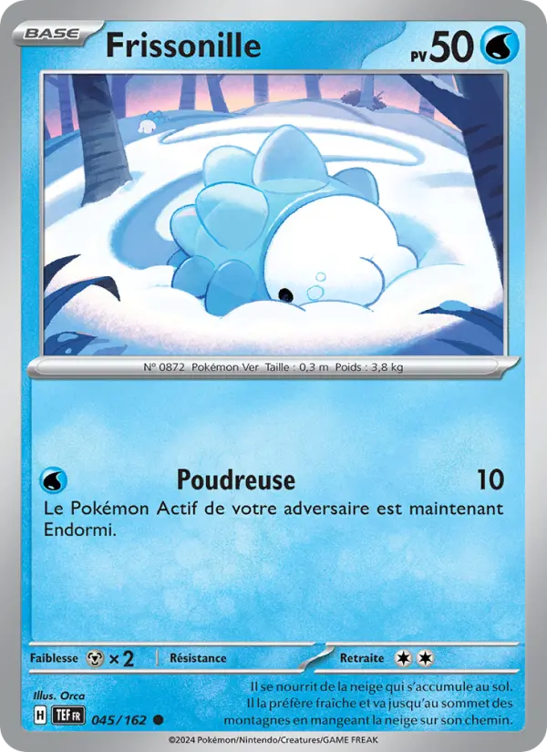 Carte Pokémon Frissonille #045 — Forces Temporelles
