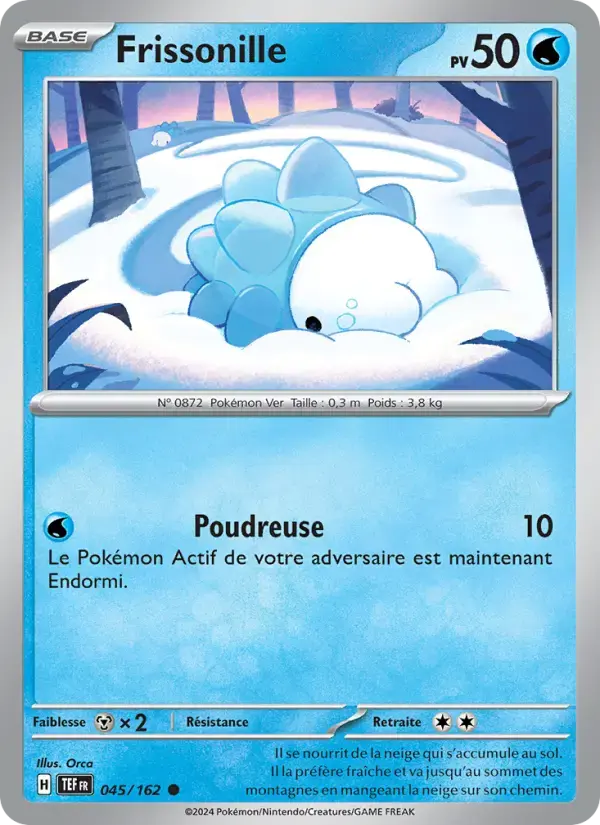 Carte Pokémon Frissonille #045 — Forces Temporelles