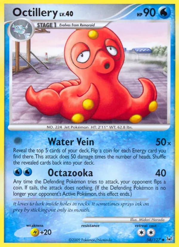 Octillery #58 — Platinum