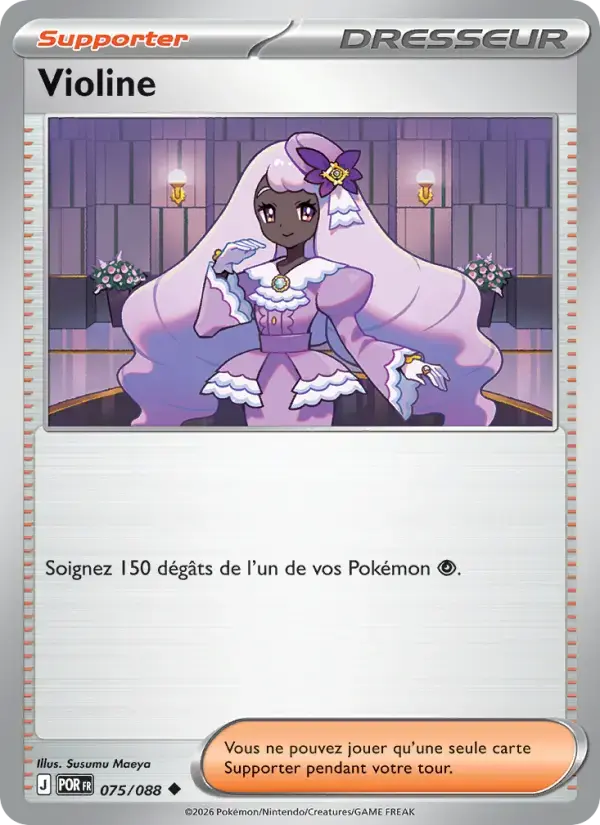Carte Pokémon Violine #075 — Équilibre Parfait