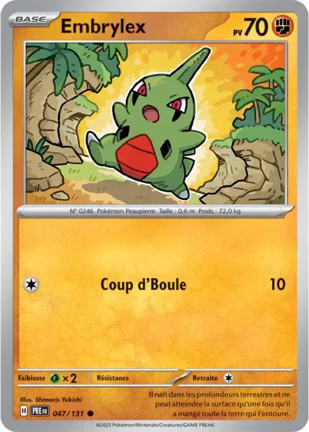 Carte Pokémon Nymphali-ex #041 Stamp — Évolutions Prismatiques