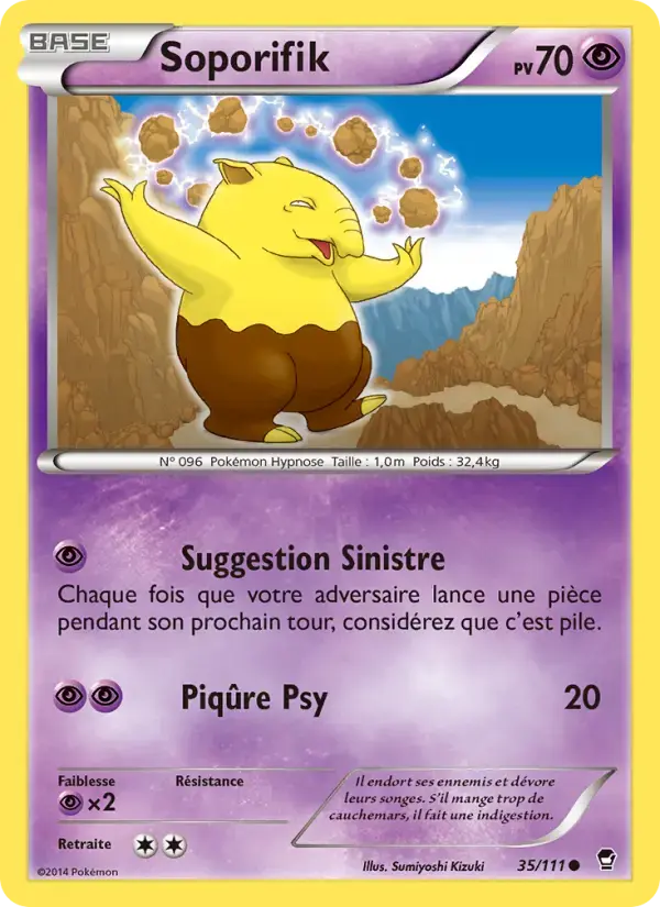 Carte Pokémon Soporifik #35 — Poings Furieux