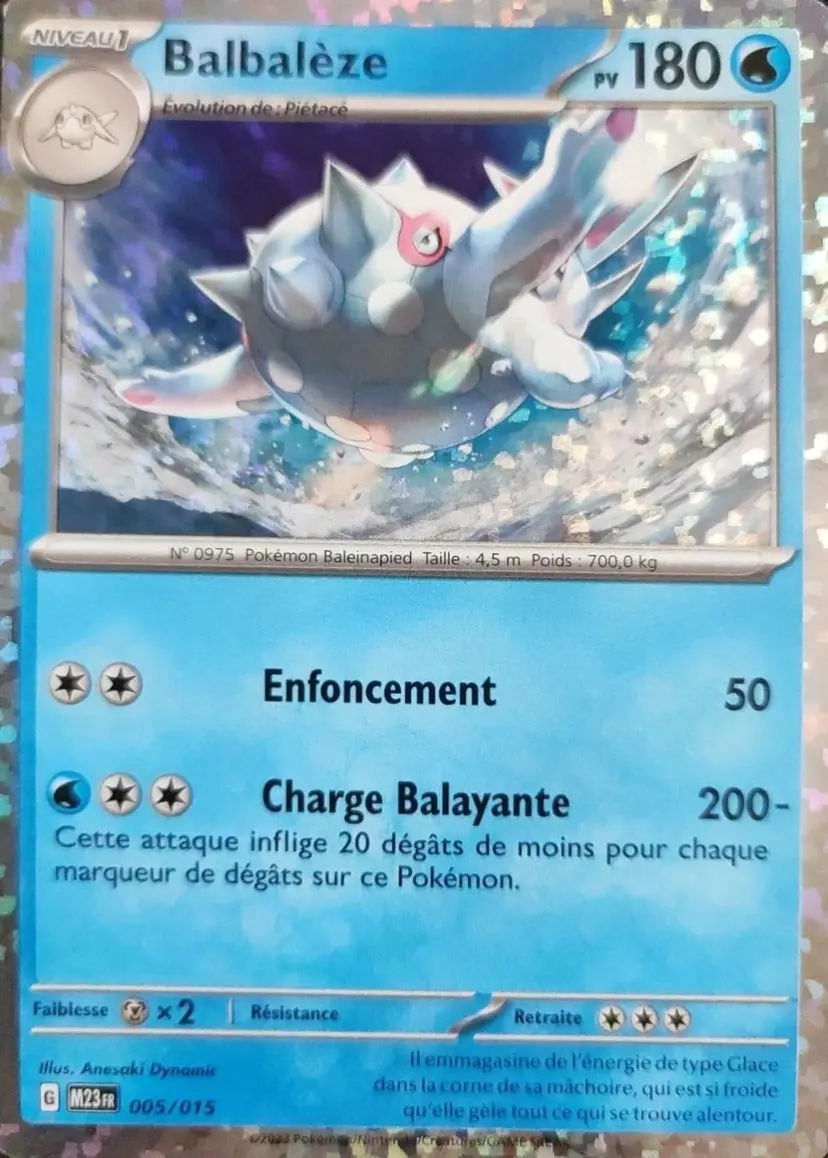 Carte Pokémon Balbalèze #5 — 2023 Promo McDonald's
