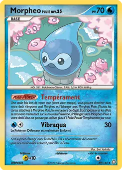 Carte Pokémon Morpheo Pluie #49 — Éveil des Légendes