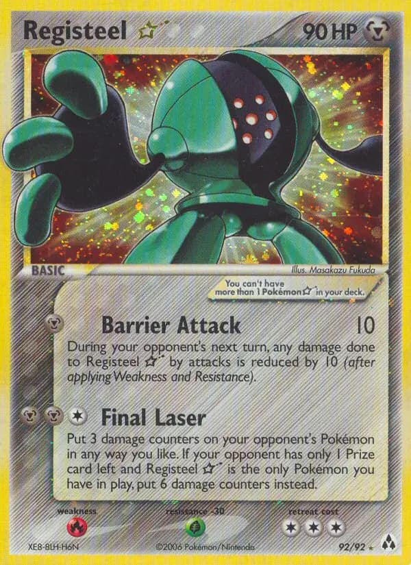 Registeel Star #92 — Legend Maker