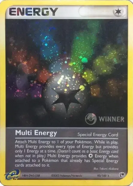 Carte Pokémon Énergies Multiples #93/100 — Jumbo