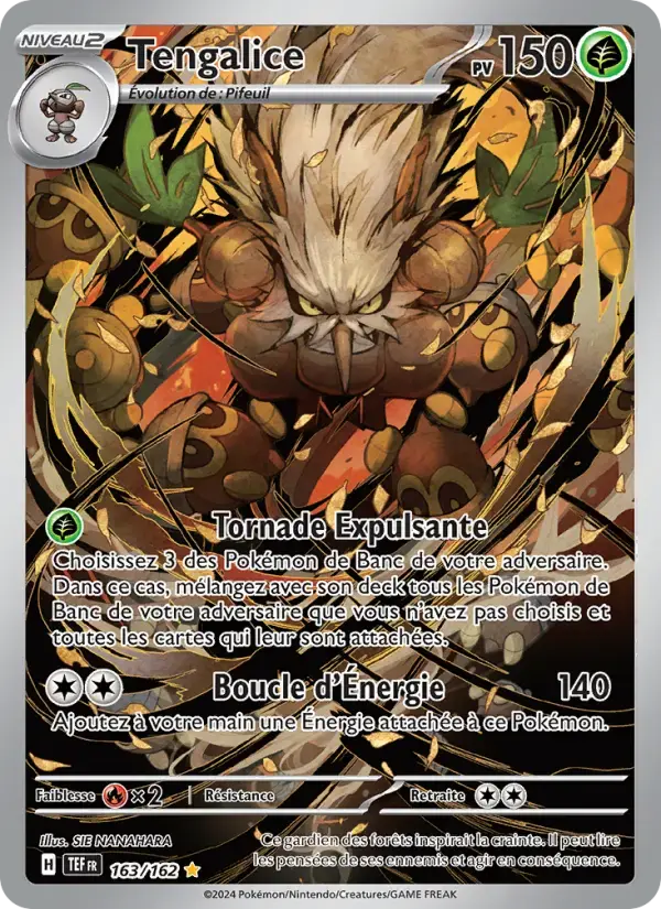 Carte Pokémon Tengalice #163 — Forces Temporelles