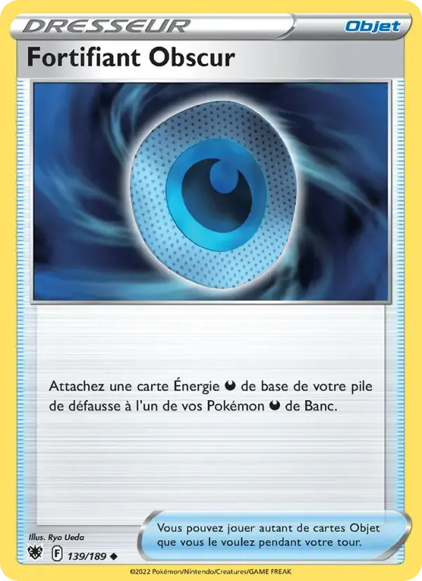 Carte Pokémon Fortifiant Obscur #139 — Astres Radieux