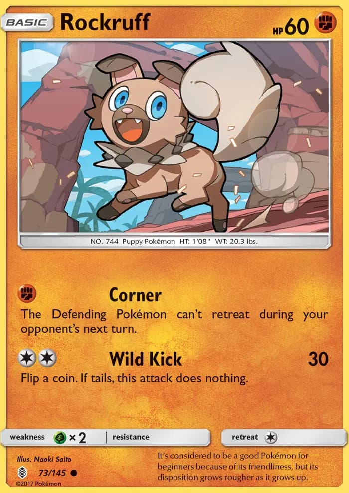 Rockruff #73 — Guardians Rising