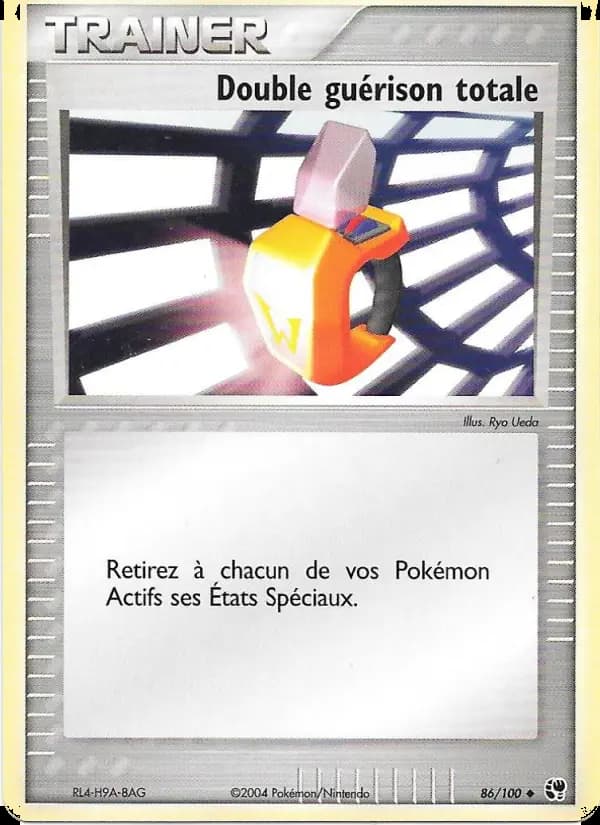 Carte Pokémon Double guérison totale #86 — Tempête de Sable