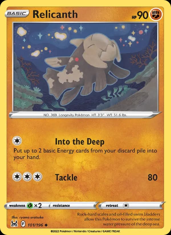 Relicanth #101 — Lost Origin