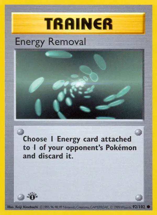 Energy Removal #92 — Base Set