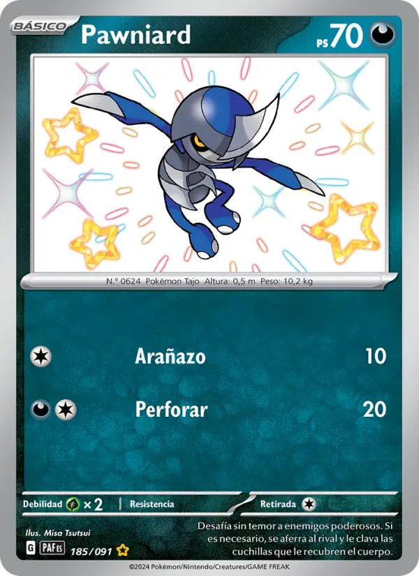 Carte Pokémon Scalpion #185 — Destinées de Paldea