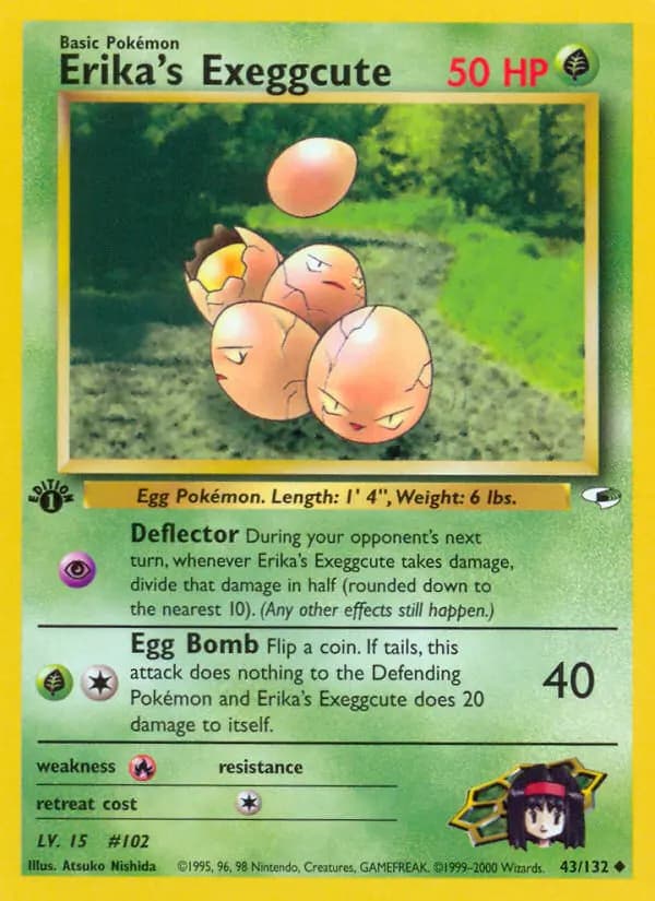 Erika's Exeggcute #43 — Gym Heroes