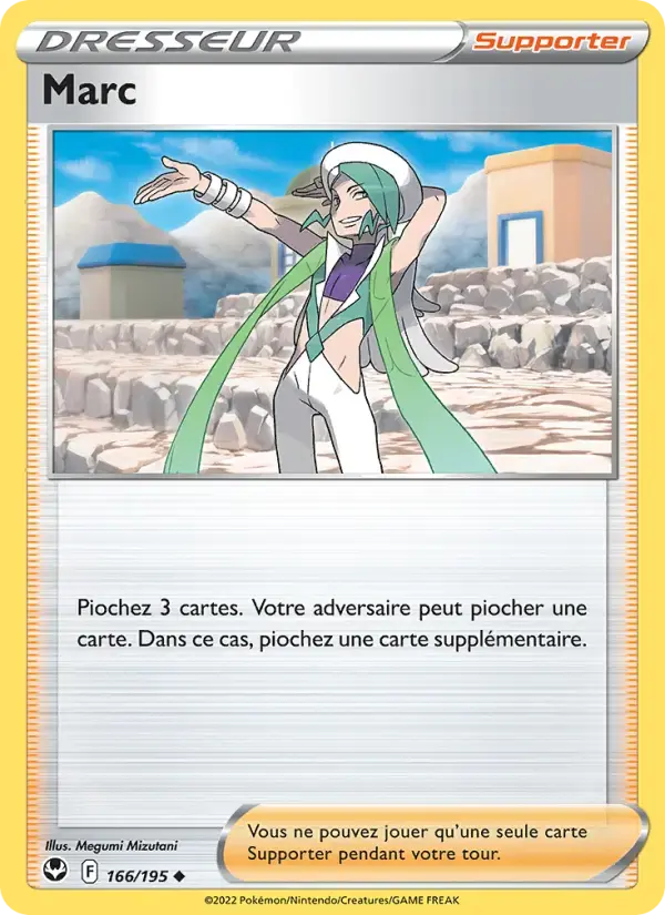 Carte Pokémon Marc #166 — Tempête Argentée