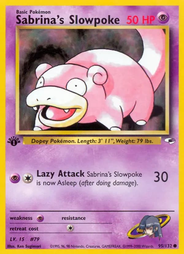 Sabrina's Slowpoke #95 — Gym Heroes