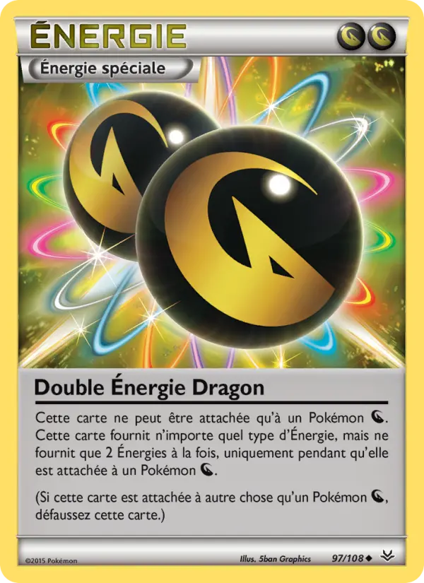 Carte Pokémon Double Énergie Dragon #97 — Ciel Rugissant