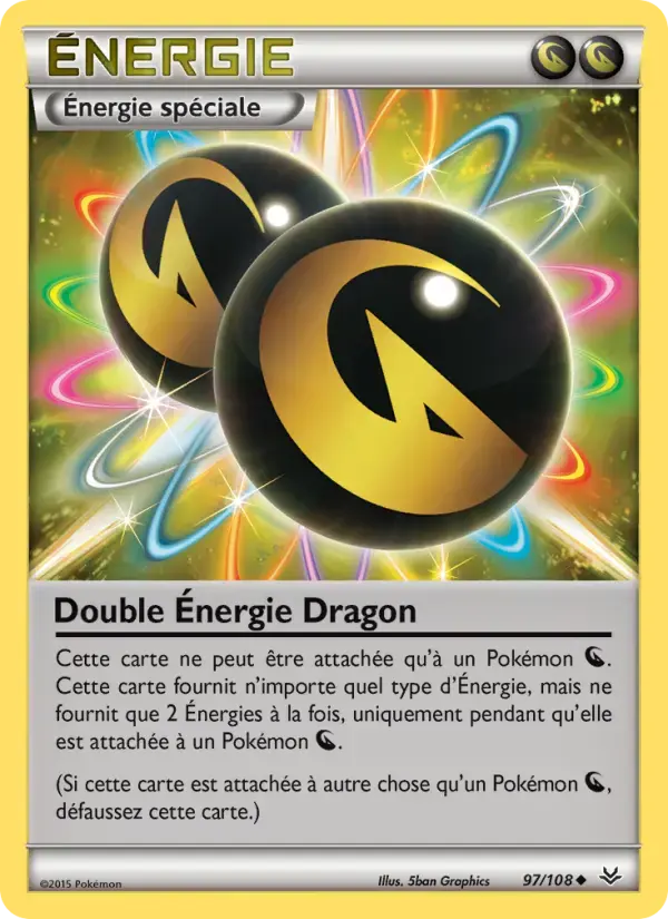Carte Pokémon Double Énergie Dragon #97 — Ciel Rugissant