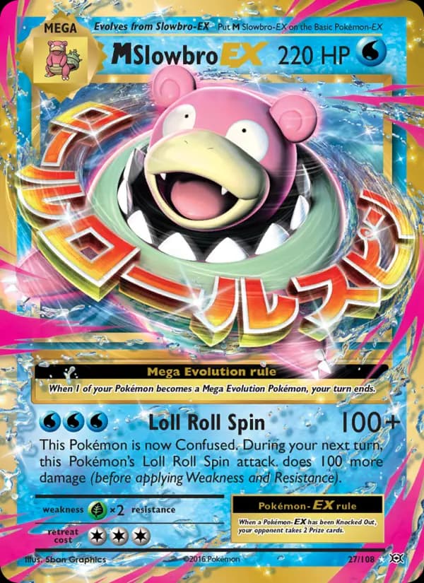 M Slowbro EX #27 — Evolutions