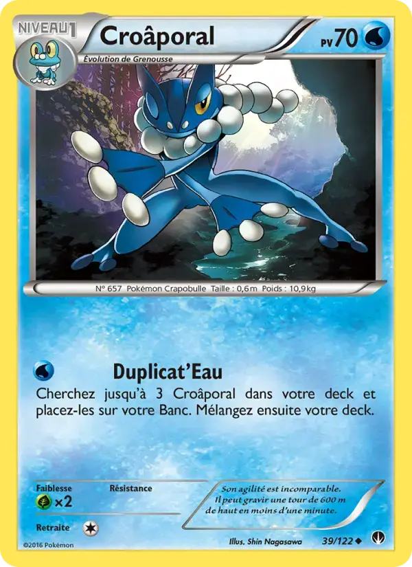 Carte Pokémon Croâporal #39 — Rupture Turbo