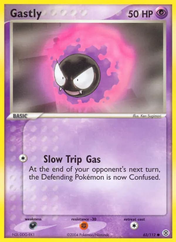 Gastly #63 — FireRed & LeafGreen