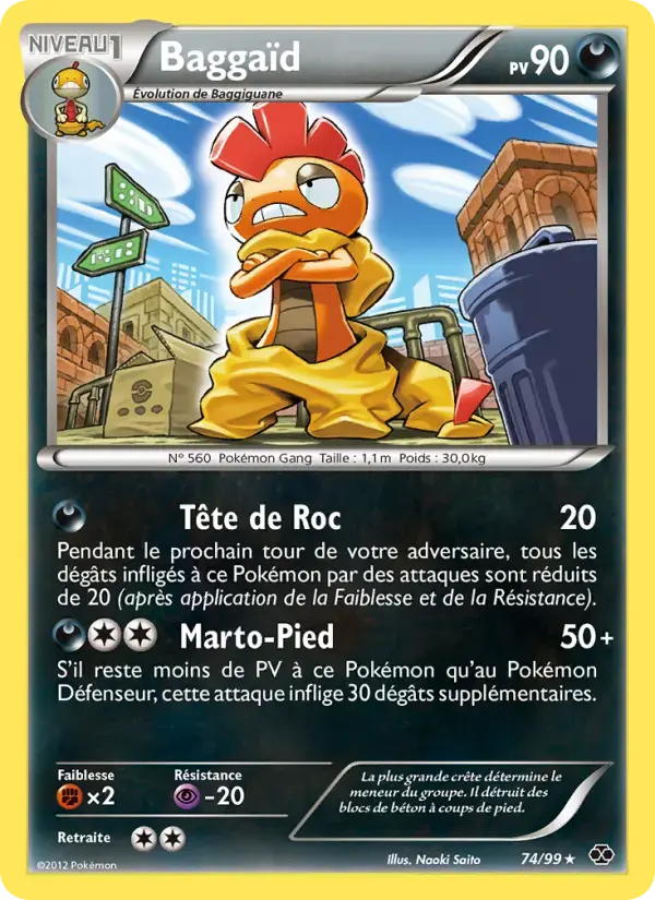 Carte Pokémon Baggaïd #74 — Destinées Futures