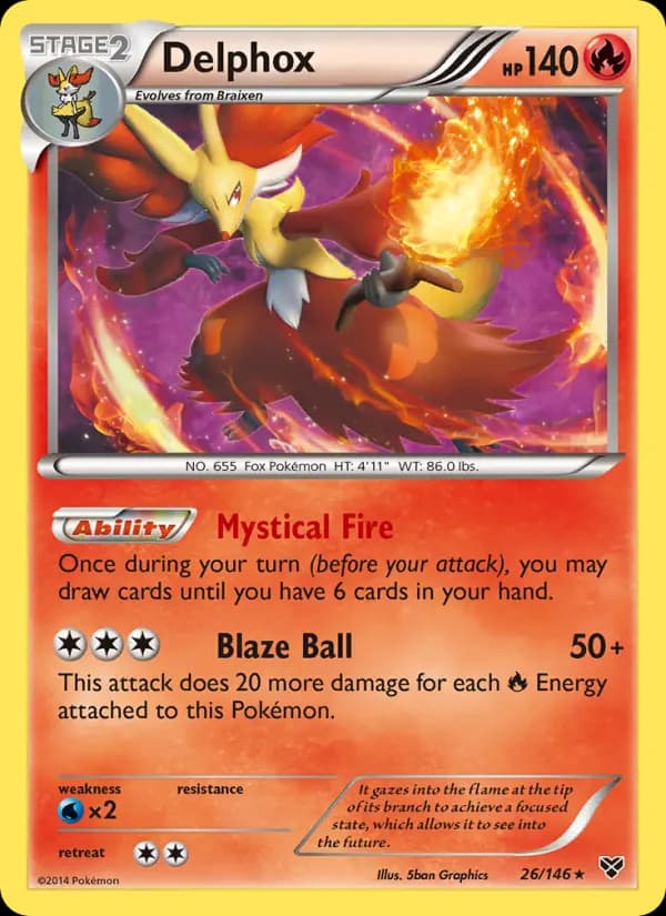 Delphox #26 — XY