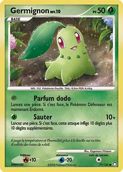 Carte Pokémon Germignon #77 — Trésors Mystérieux