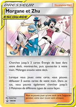 Carte Pokémon Morgane et Zhu #SM246 — Promos Soleil et Lune
