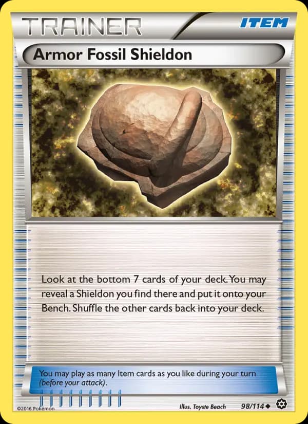 Armor Fossil Shieldon #98 — Steam Siege