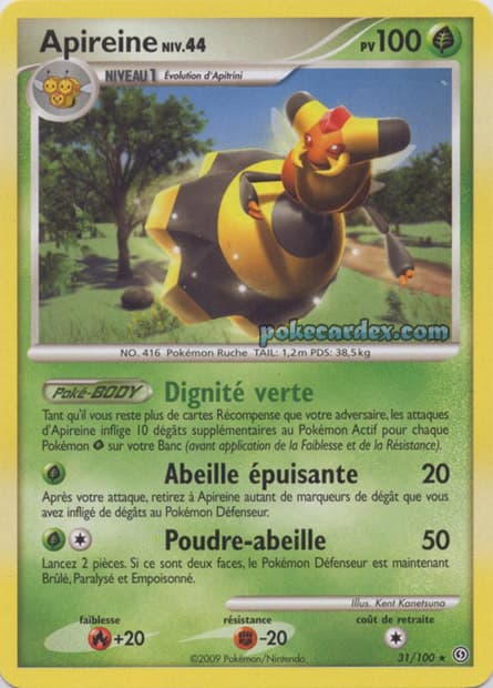 Carte Pokémon Apireine #31 — Tempête