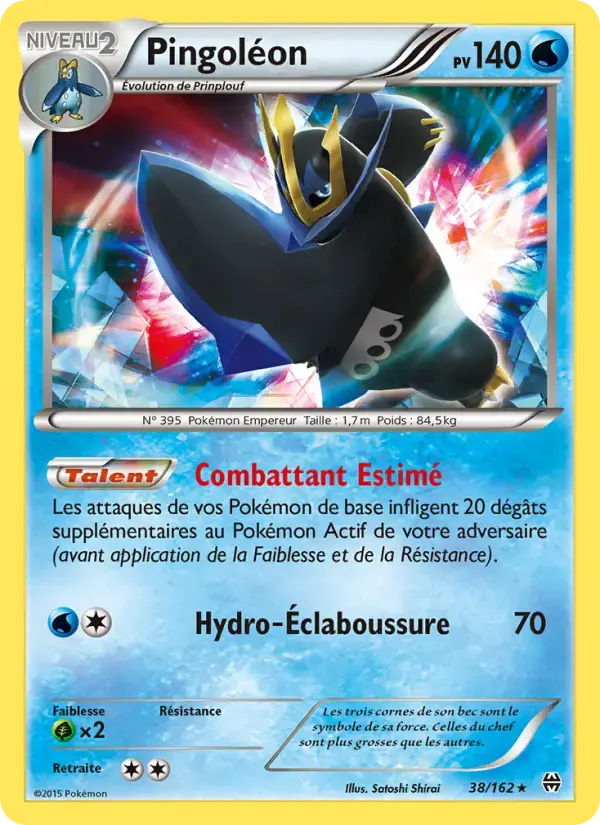 Carte Pokémon Pingoléon #38 — Impulsion Turbo