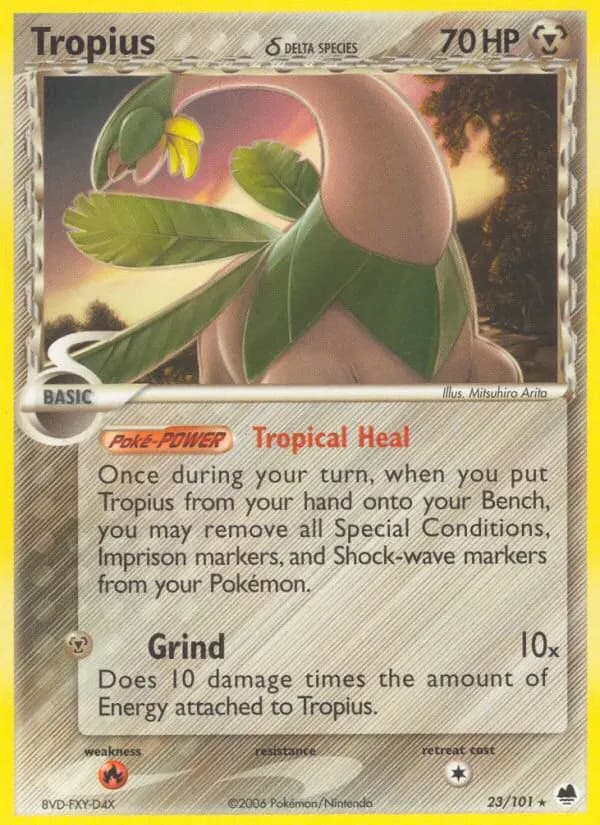 Tropius δ #023 — Dragon Frontiers