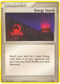 Carte Pokémon Energy Search #9 — Kit du Dresseur EX (Latias)