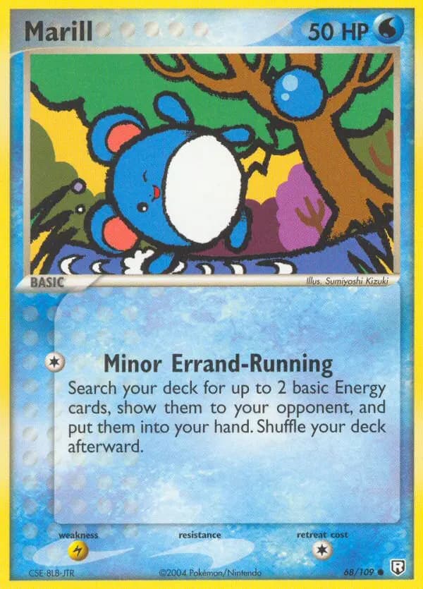 Marill #68 — EX Team Rocket Returns