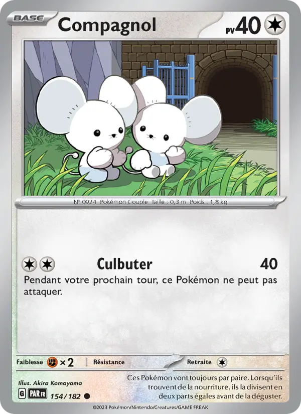 Carte Pokémon Compagnol #154 — Faille Paradoxe