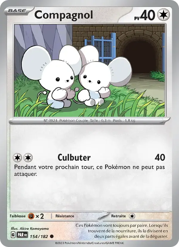 Carte Pokémon Compagnol #154 — Faille Paradoxe